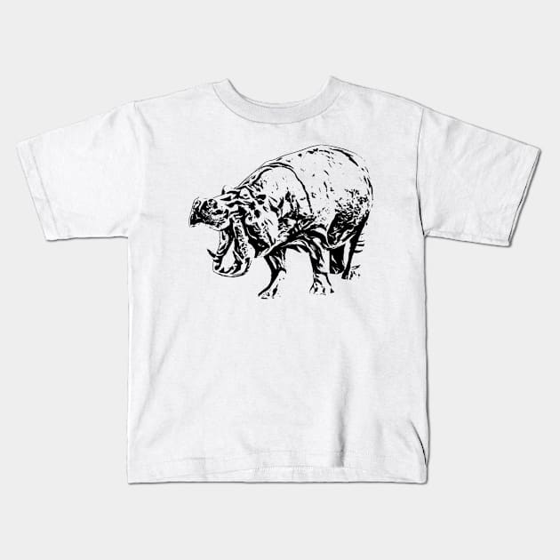 Hippo Kids T-Shirt by Nimmersatt